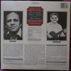 CLAUDE BOLLING ALEXANDRE LAGOYA, Concerto Guitar Piano New Sealed LP FREE SHIP