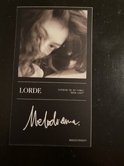Replacement Hype Sticker for Lorde Melodrama Deluxe Edition Blue Vinyl