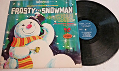 Frosty The Snowman Vinyl, LP Caroleer Singers Diplomat Records ‎SX-1714 w Sleeve
