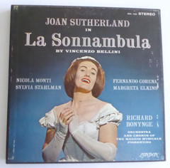 1963 Joan Sutherland: Bellini’s La Sonnambula 3LP Box Set, London OSA 1365 F/EX