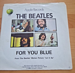 Beatles Long and Winding Road sleeve