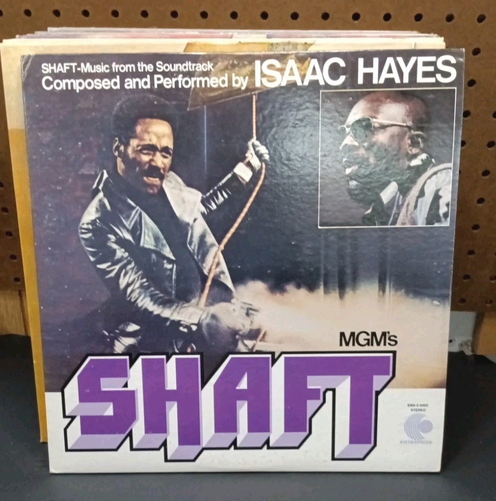 Isaac Hayes ‎’ Shaft ‘ 2 LP Vinyl Gatefold Stereo 1971 Enterprise ENS2-5002