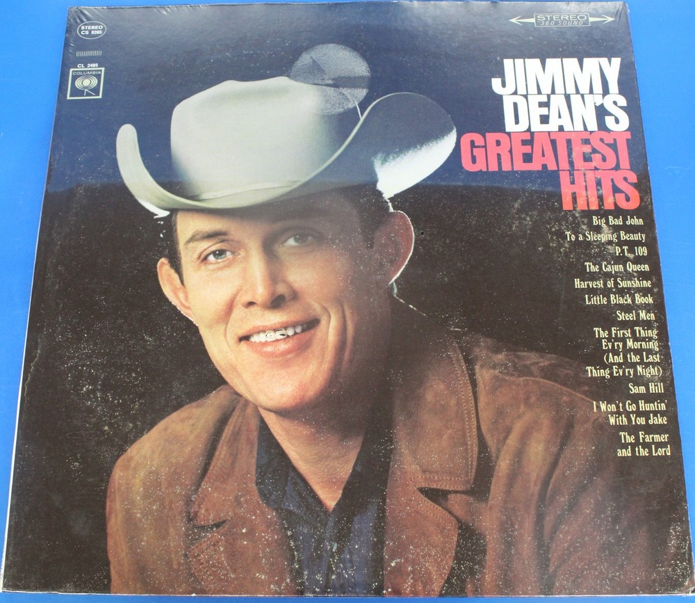 Still Sealed New Jimmy Dean’s Greatest Hits LP-Columbia CS 9285 Stereo