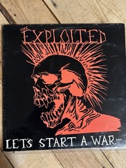 The Exploited – Let’s Start a War…Said Maggie One Day 1983 LP Pax PAX 18