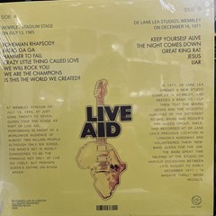 QUEEN LIVE AID Remastered Soundboard VINYL Album LP Official Release NEW