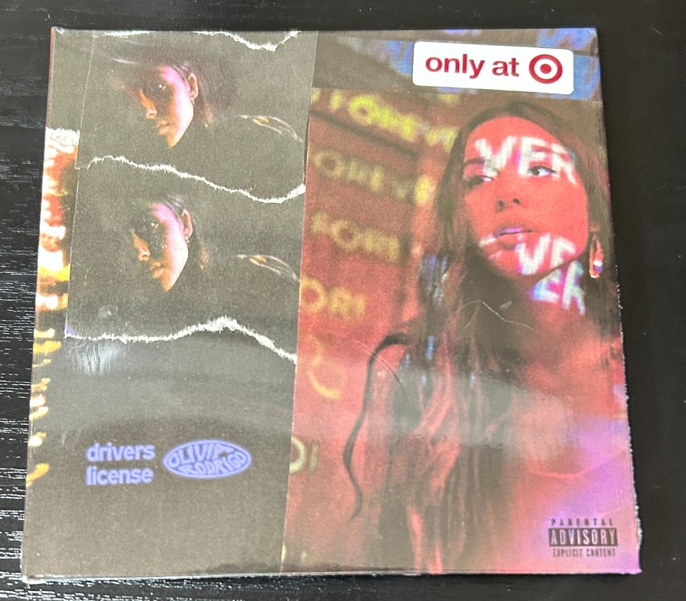 Olivia Rodrigo Driver’s License Orig + Live 4″ Tiny Vinyl Target Exclusive 🚚✅