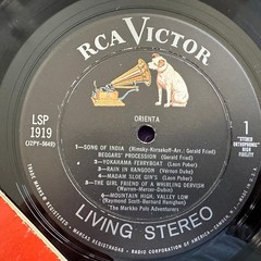 1S ~ MARKKO POLO ADVERNTURERS Orienta RCA LSP 1919 Stereo Exotica Cheesecake EX