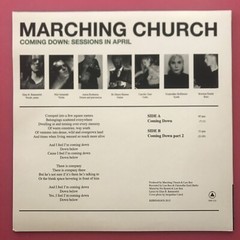 Marching Church ‎– Coming Down Sessions In April 12″ 2016 Experimental Post Punk