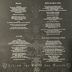 Darkened Nocturn Slaughtercult – Follow the Calls for Battle LP 2025 Osmose NEW