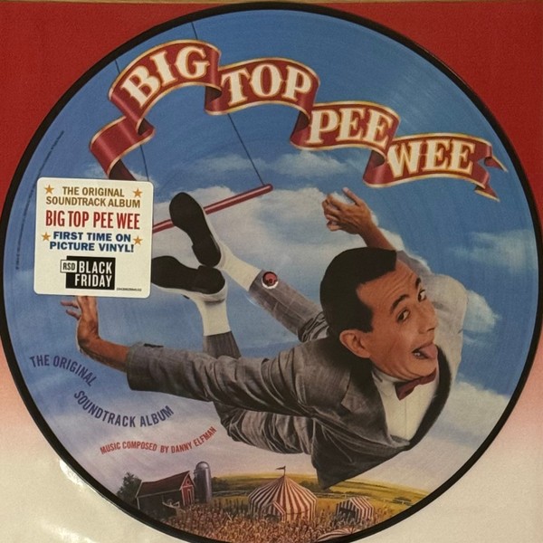 Danny Elfman – Big Top Pee-Wee (The Original Soundtrack Album) (LP) (Mint (M)) –
