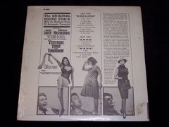 “YESTERDAY, TODAY AND TOMORROW”, THE NEW, SEALED ORIG. LP WITH SOPHIA & MARCELLO