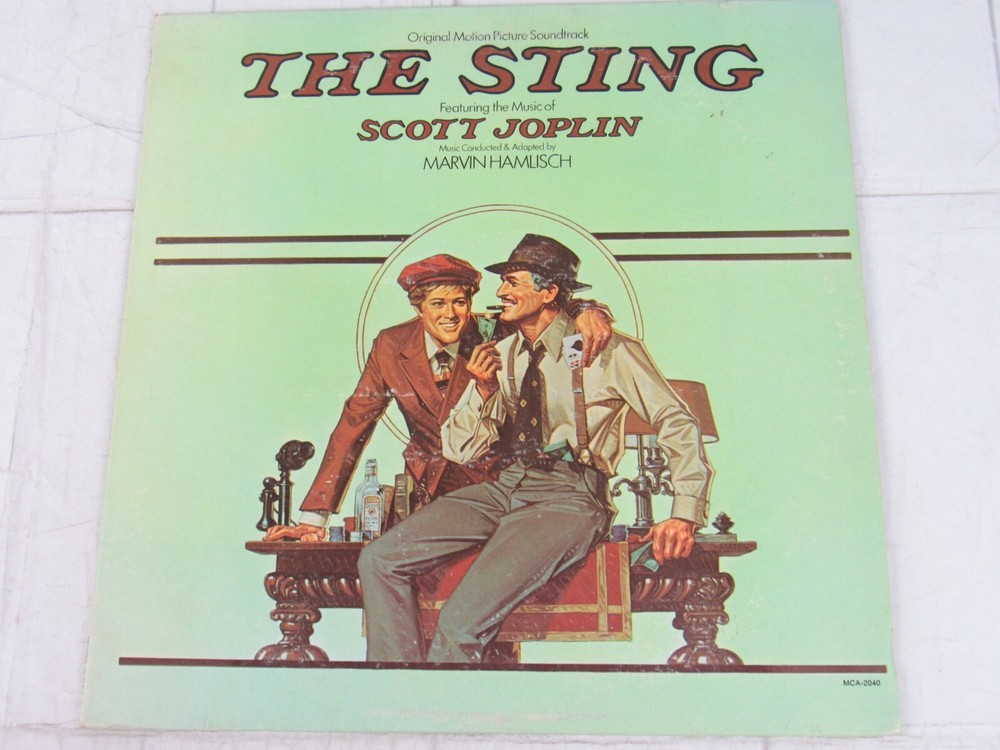 The Sting Soundtrack, Vinyl Records LP