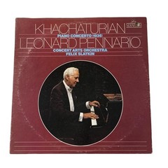 Khachaturian Piano Concerto vinyl Leonard Pennario Felix Slatkin Classical