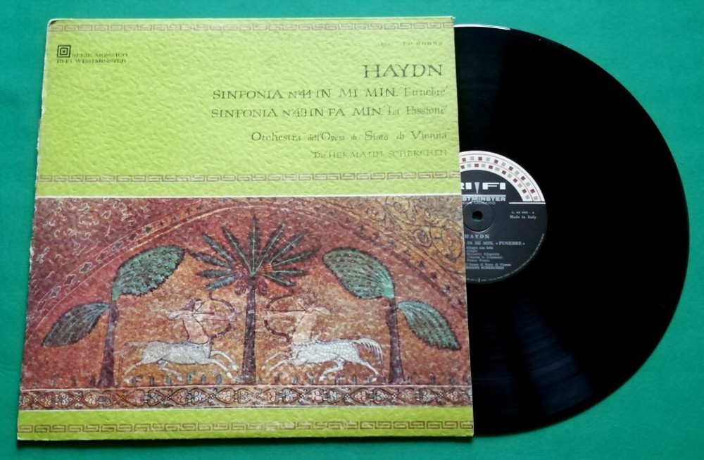 Joseph Haydn – Sinfonia N° 44 In Mi Min. / Sinfonia N° 49 In Fa Min. – Rifi (LP)