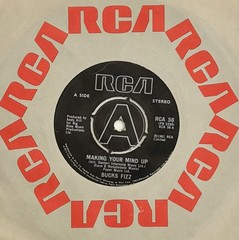 EUROVISION UNITED KINGDOM 1981 BUCKS FIZZ Making Your Mind Up – 7” single