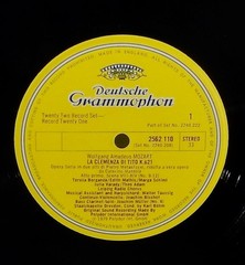 MOZART  La Clemenza di Tito (Karl Bohm Conducting, Deutsche Grammophon)