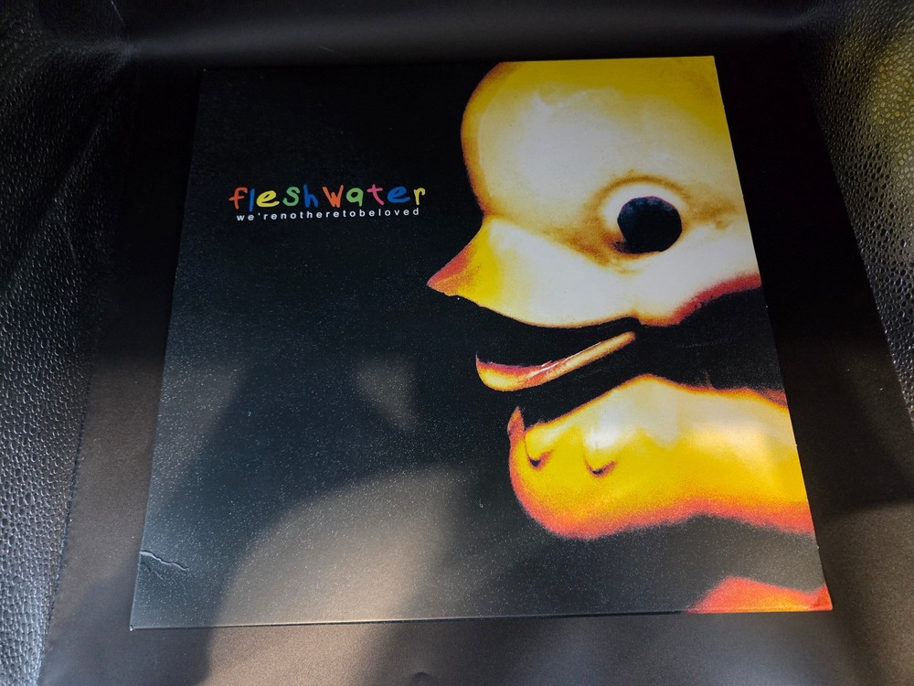 FLESHWATER WERE NOT HERE TO BE LOVED CLEAR YELLOW SMOKE