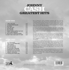 Johnny Cash – Greatest Hits LP 12″ Colored Vinyl Record – Limited Edition