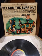 My Son the Surf Nut LP Jack Marshall Capitol ST-1939 EX- Vinyl VG Cover 1963