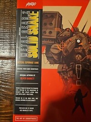 Vinyle Metal Gear Solid 2 SOLID SNAKE Original Video Game Soundtrack MONDO MOND-