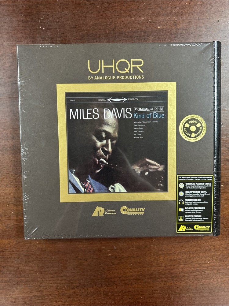 Miles Davis Kind of Blue UHQR Analogue Productions Clarity Vinyl NEW SEALED