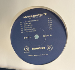 Mass Effect Andromeda Soundtrack Vinyl 3LP Set White Blue Orange SEALED New 2017