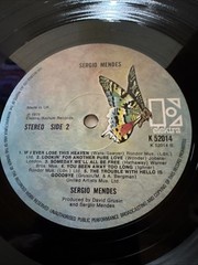 Sergio Mendes – Self-Titled – UK 1975 – Elektra K52014