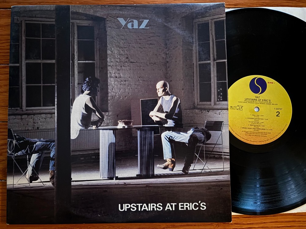 Yaz lp Upstairs at Eric’s **Sire** 1982