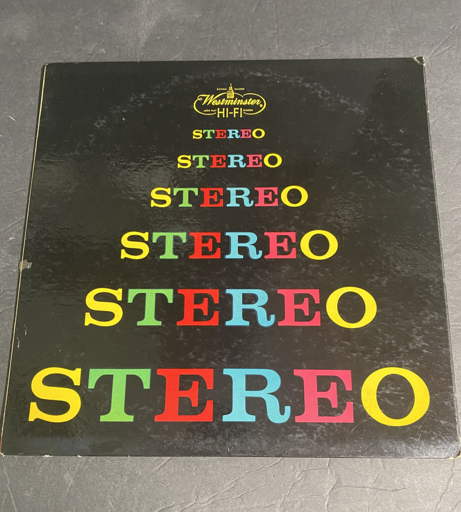 Stereo! Stereo! Stereo! – VARIOUS ARTISTS JAZZ CLASSICAL WSS2 VINYL VG++