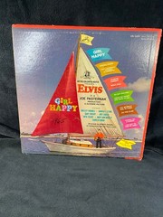 Elvis Presley Vinyl Record LP Girl Happy Soundtrack 1965 Mono RCAVictor LPM-3338