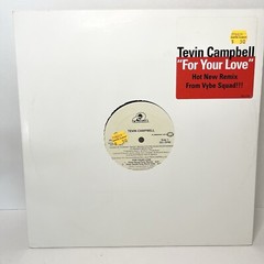 TEVIN CAMPBELL: For Your Love QWEST 12″ Single 33 RPM Vinyl Record