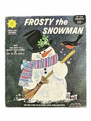 Frosty The Snowman Peter Pan Records Sunshine Series 45rpm EP 3 Songs 60s Vtg