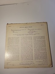 Wolfgang Amadeus Mozart: Musical Heritage Society Album