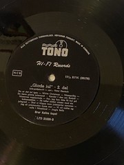 GERMAN CHRISTMAS ALBUM GLADE JUL TONO HI FI RECORDS 33 1/3 RPM