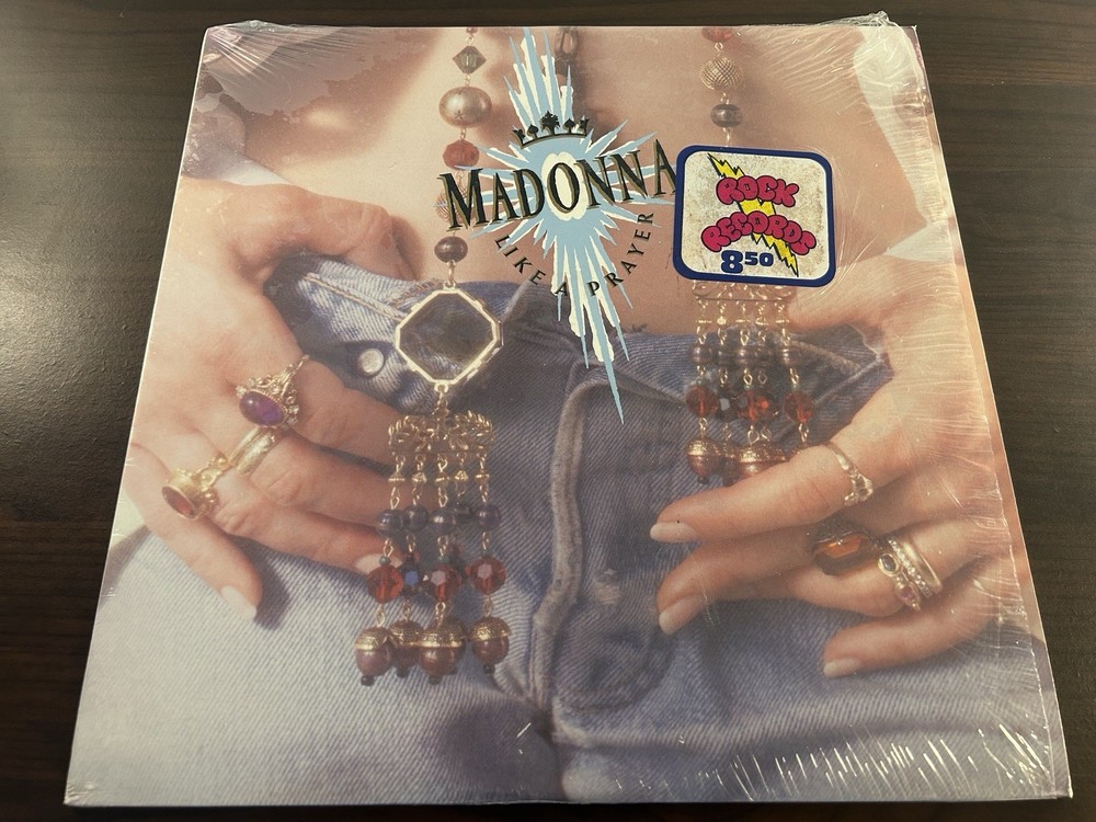 Madonna – Like A Prayer (1989) Vinyl [Excellent] AIDS Insert – Patchouli Scented