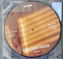 ATEEZ Golden Hour Pt 1 (Vinyl Record, 2024) / Picture Disc / OPEN BOX (NO CARD)