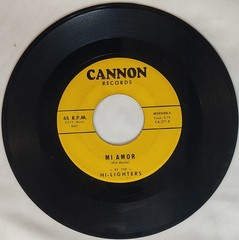 1950s DOO WOP HEAR The Hi-Lighters SWEET BABY OF MINE – MI AMOR 1959 Cannon VG+
