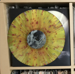 Goth Holiday Music: Excelsis: A Dark Noel VINYL Orchid with spots. New Sale LP