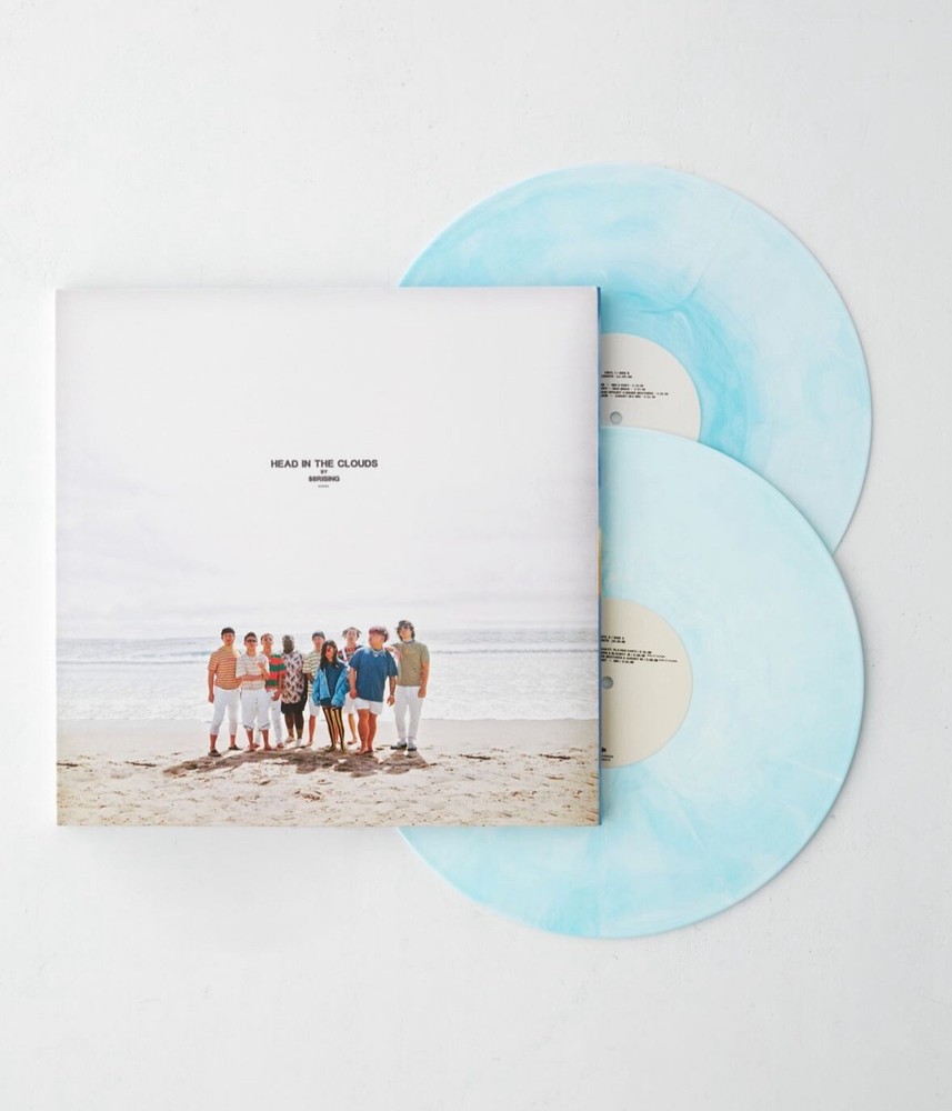 88rising Head in the Clouds Galaxy Effect Light Blue & White Colored Vinyl 2XLP