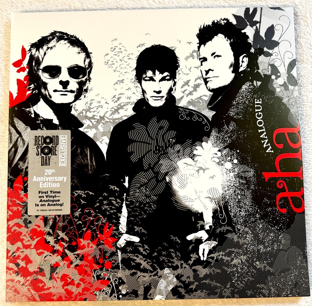 AHA A-HA ANALOGUE 20th ANNIVERSARY RECORD SEALED STORE DAY RSD PROMO HYPE DELUXE