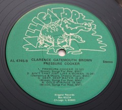 Clarence Gatemouth Brown – Pressure Cooker (1985) Vinyl LP, VG Cond, Alligator R