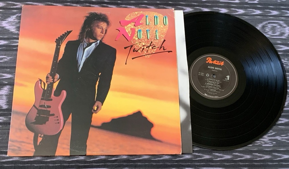 LP Near Mint ALDO NOVA Twitch Michael Bolton jon bon jovi celine dion b.o.c 1985