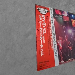 Johnny Winter And Live Sony 25AP1253 Japan LP Vinyl Record with OBI
