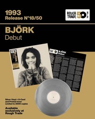 BJORK Debut Silver Rough Trade 50th Anniversary Vinyl LP LE /2000