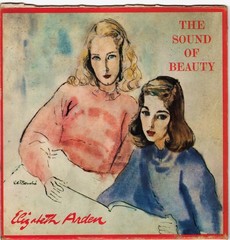 Elizabeth Arden cosmetics NM 7-inch red vinyl 33 rpm “The Sound Of Beauty”