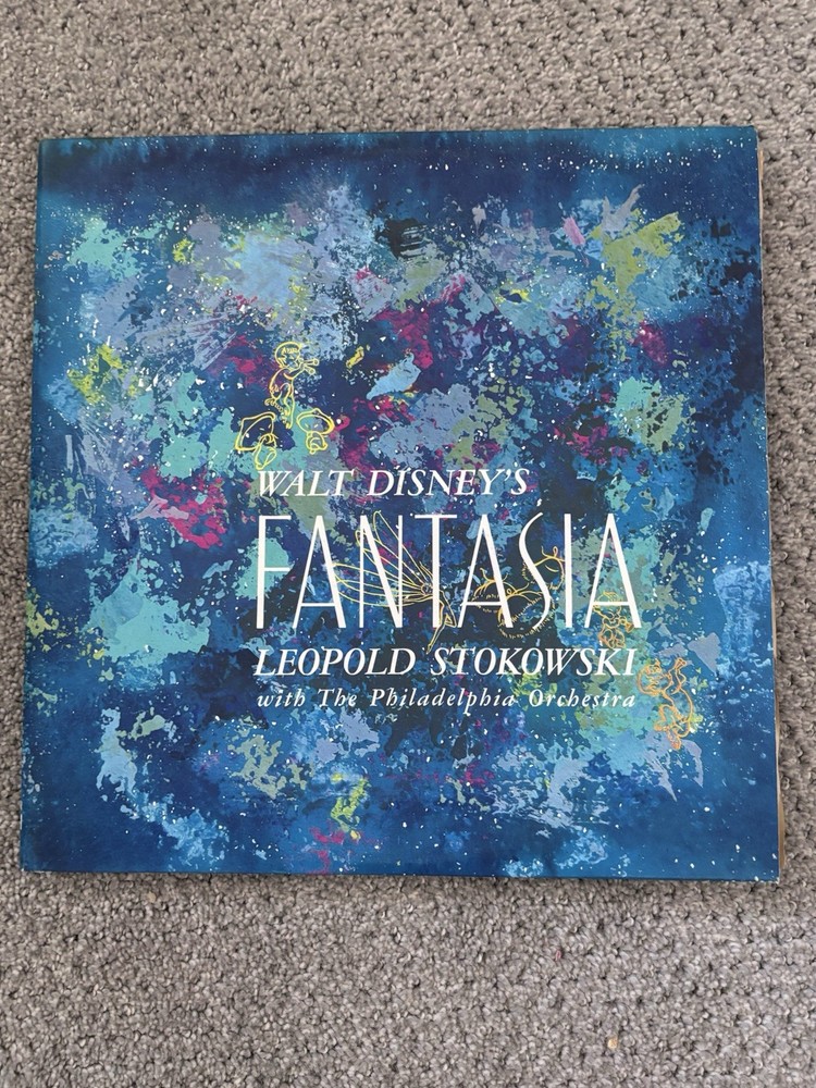 Walt Disney’s Fantasia Leopold Stokowski & The Philadelphia Orchestra Vinyl 3 LP