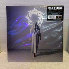 Bad Omens Finding God Before God Finds Me Vinyl LP Alt Cover Blue Mustard A/B