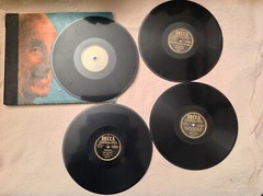 JIMMY DURANTE The One And Only 4x 10″ 1944 78 Shellac Album Decca A-442 EX