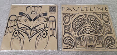 2 – Faultline 7” Vinyl EP Alliance Records Rare 1990s DIY Indie Post-Punk