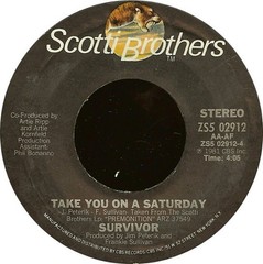 Survivor – Eye Of The Tiger (7″, Single, Styrene, Pit) (Very Good Plus (VG+))